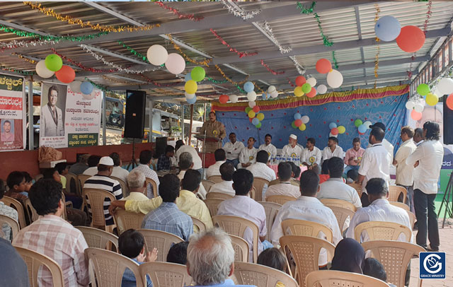 Grace Ministry Charitable Trust Joined hands in Building the Auto Park at Valachil in Mangalore along with other Donors here on Jan 6, Sunday, 2019. 